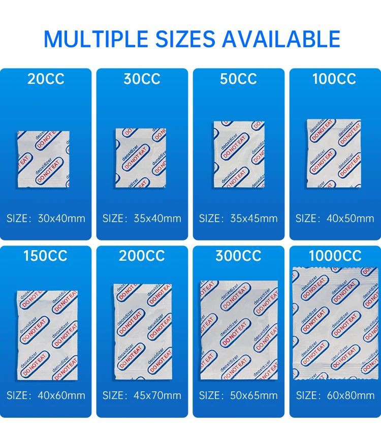 China deoxidizer packs food grade manufacturers